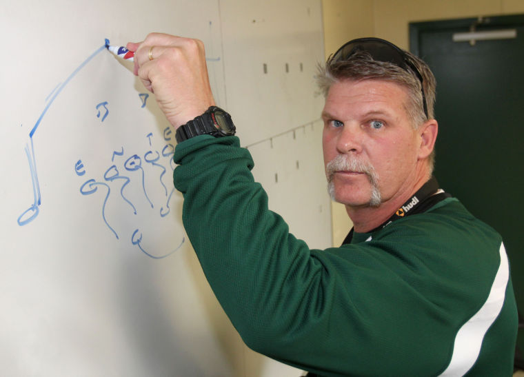 Ellison Football Coach Trent Gregory